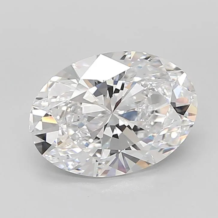 3.83ct Oval Lab Grown Diamond (Colour D, Clarity FL, IGI Certified)