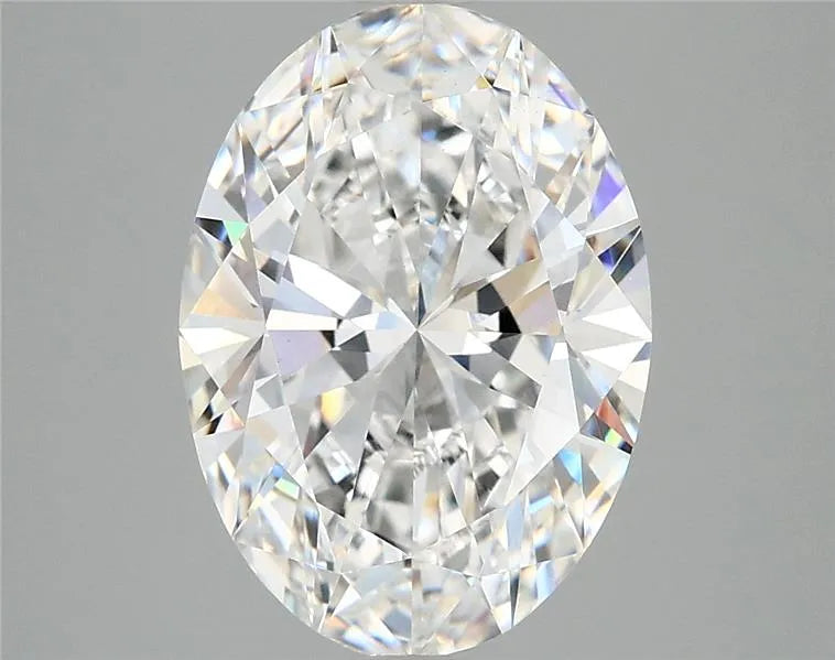 3.83ct Oval Lab Grown Diamond (Colour E, Clarity VVS2, IGI Certified)