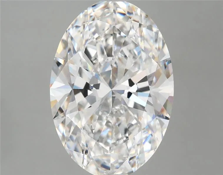 3.83ct Oval Lab Grown Diamond (Colour E, Clarity VVS2, IGI Certified)