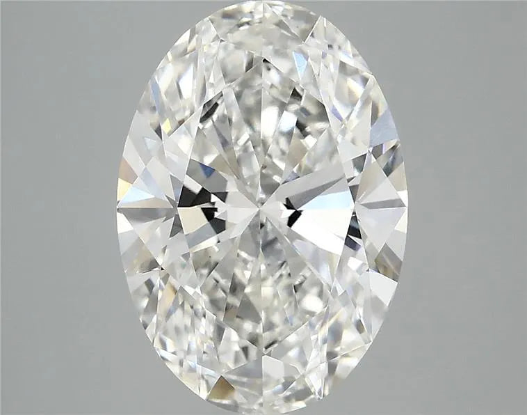 3.83ct Oval Lab Grown Diamond (Colour F, Clarity VVS2, IGI Certified)