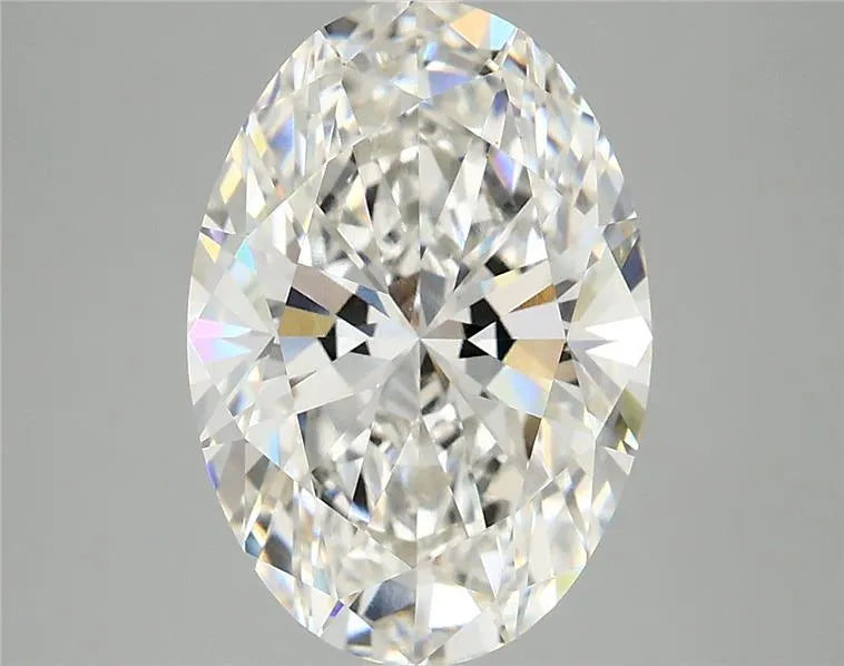 3.85ct Oval Lab Grown Diamond (Colour F, Clarity VVS2, IGI Certified)