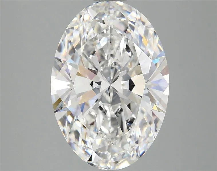 3.87ct Oval Lab Grown Diamond (Colour D, Clarity VS1, IGI Certified)