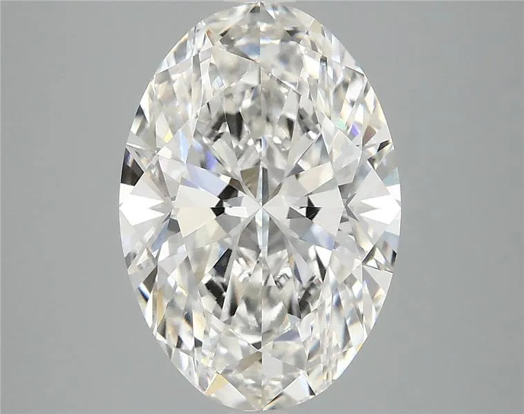 3.87ct Oval Lab Grown Diamond (Colour F, Clarity VVS2, IGI Certified)
