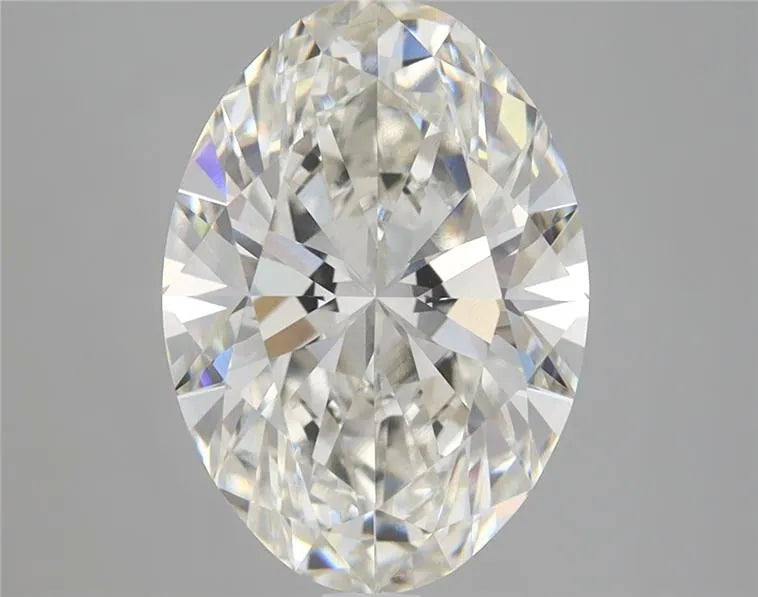 3.87ct Oval Lab Grown Diamond (Colour H, Clarity VS1, IGI Certified)