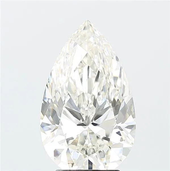 3.87ct Pear Lab Grown Diamond (Colour G, Clarity VS1, IGI Certified)