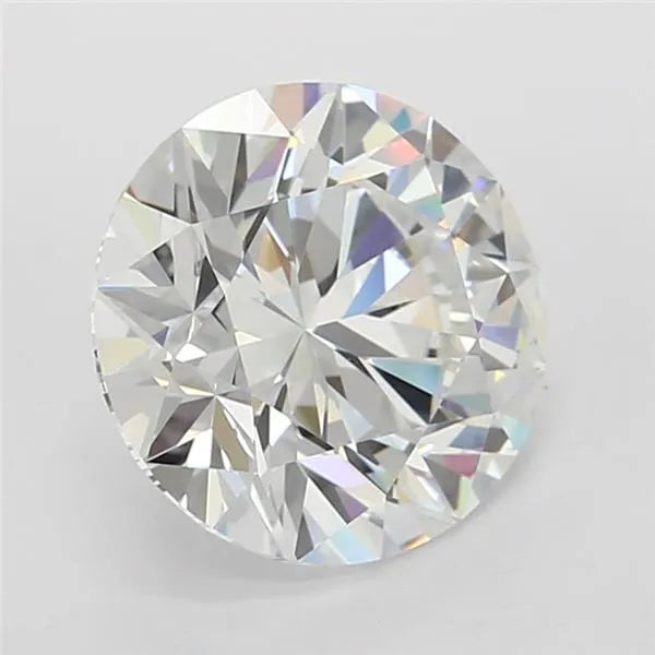 3.87ct Round Lab Grown Diamond (Colour D, Clarity VVS1, Cut ID, IGI Certified)