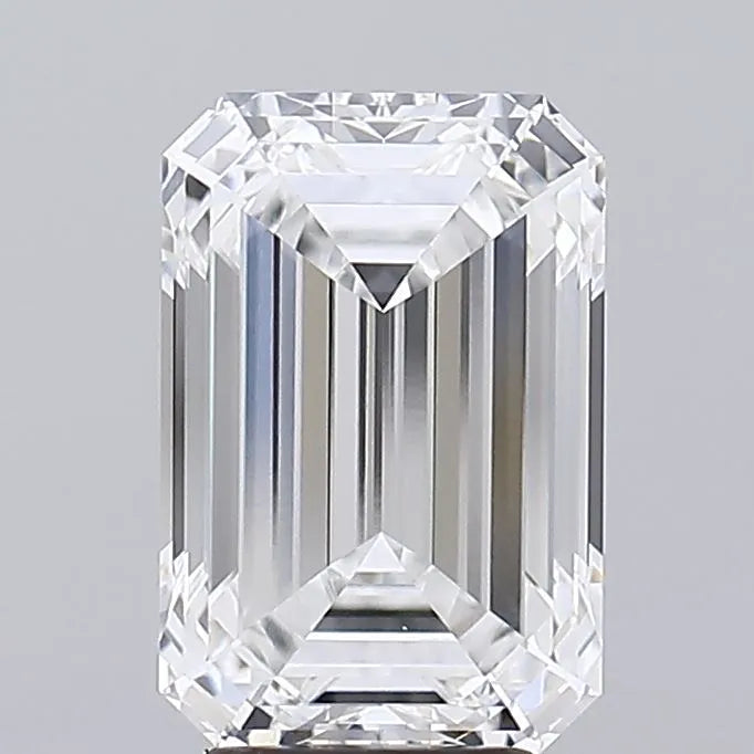 3.88ct Emerald Lab Grown Diamond (Colour E, Clarity VVS1, GIA Certified)