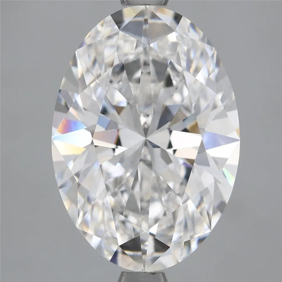 3.88ct Oval Lab Grown Diamond (Colour D, Clarity VVS2, Cut EX, IGI Certified)