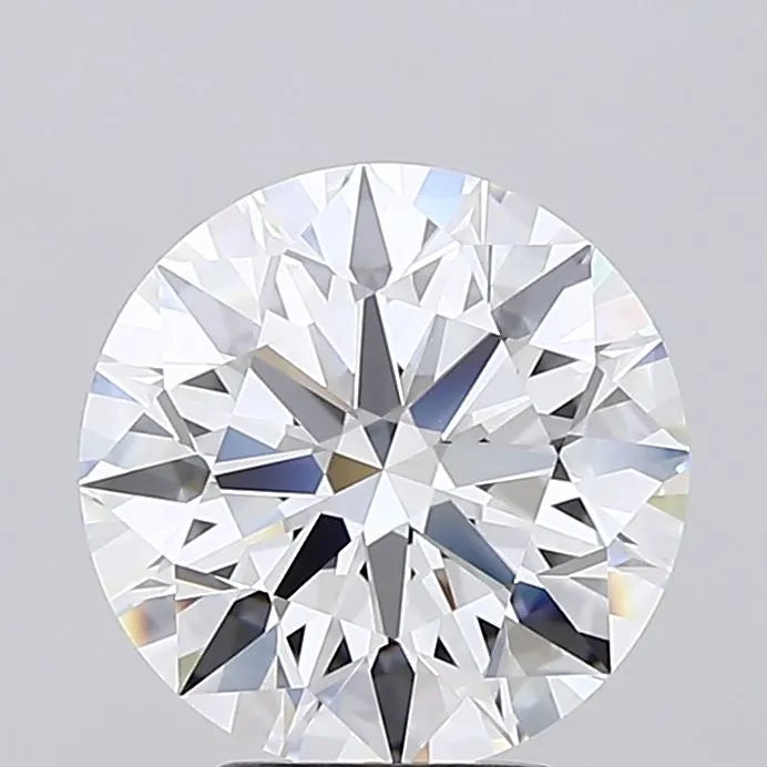 3.88ct Round Lab Grown Diamond (Colour D, Clarity FL, Cut ID, IGI Certified)