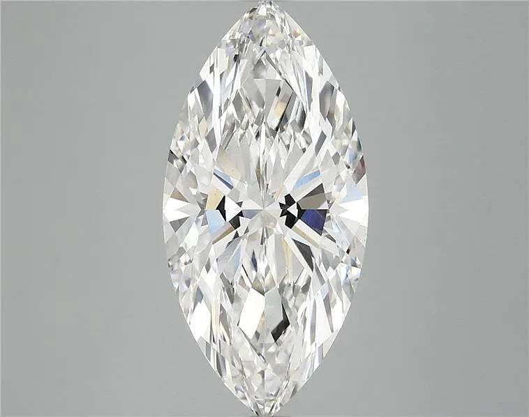 3.89ct Marquise Lab Grown Diamond (Colour F, Clarity VVS2, IGI Certified)