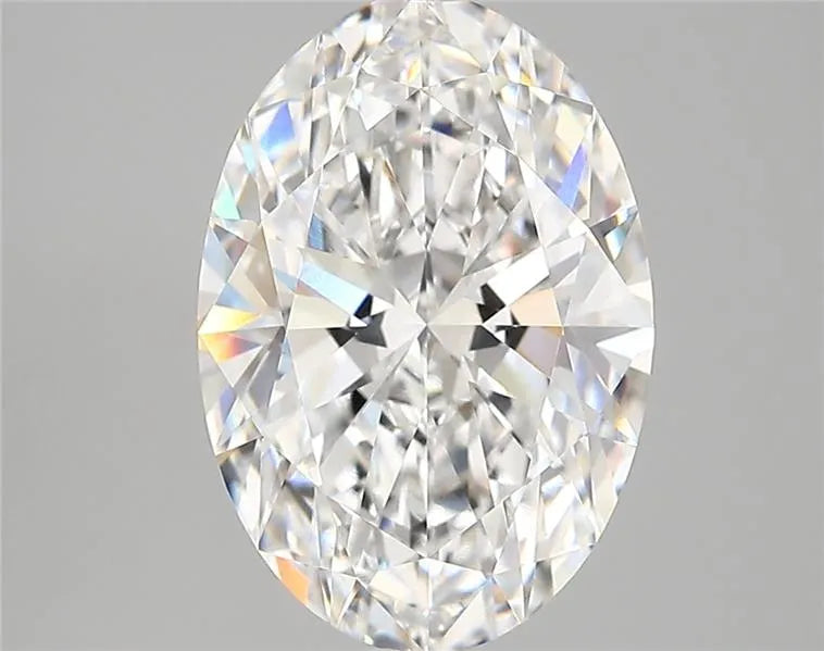 3.89ct Oval Lab Grown Diamond (Colour E, Clarity VVS1, IGI Certified)