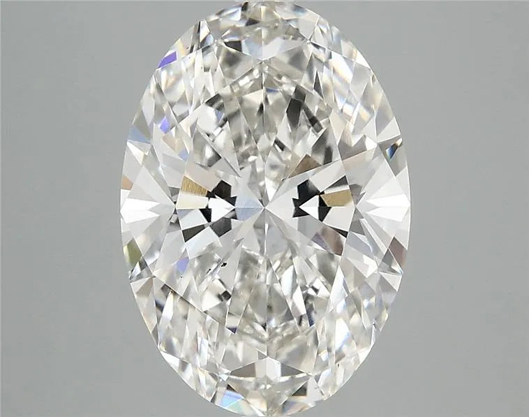 3.89ct Oval Lab Grown Diamond (Colour G, Clarity VS2, IGI Certified)