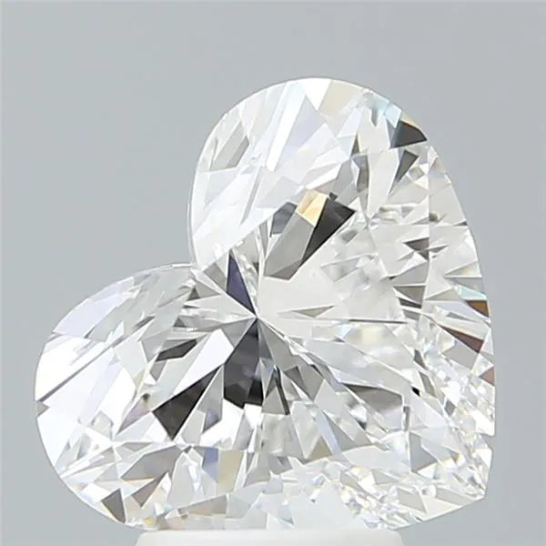3.90ct Heart Lab Grown Diamond (Colour E, Clarity VVS2, IGI Certified)