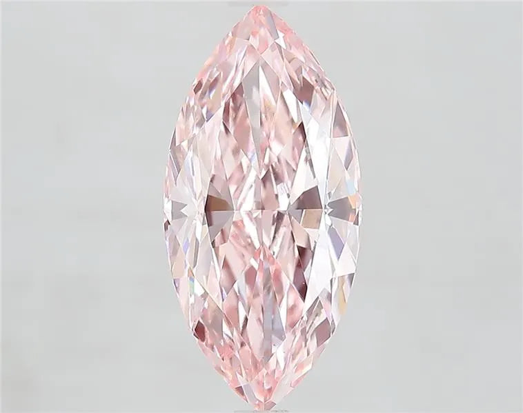 3.90ct Marquise Lab Grown Diamond (Colour Fancy Intense Pink, Clarity VS1, IGI Certified)