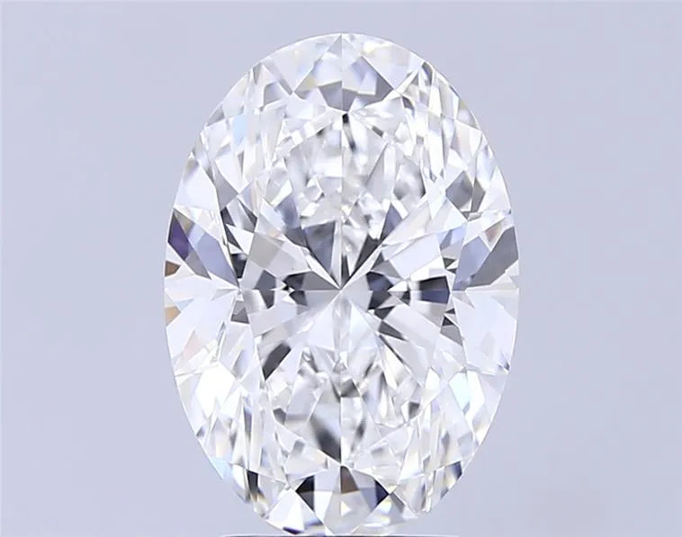 3.90ct Oval Lab Grown Diamond (Colour E, Clarity VVS2, IGI Certified)