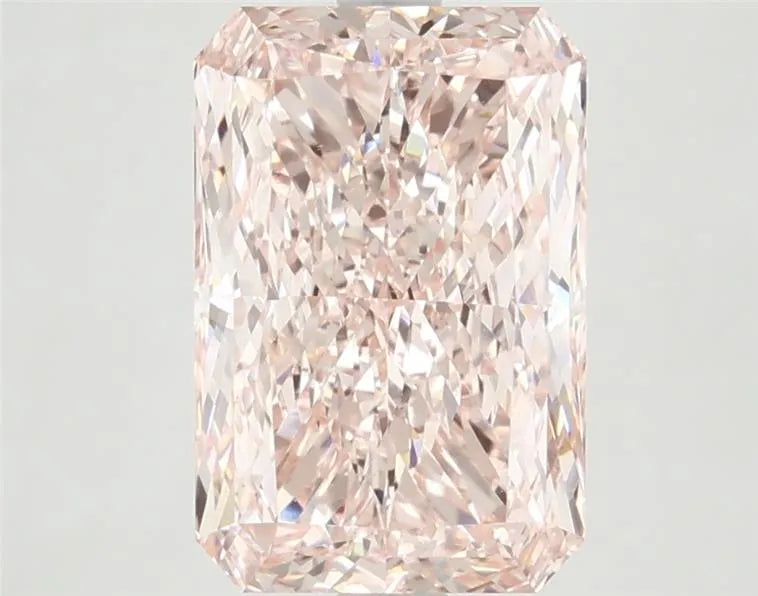3.90ct Radiant Lab Grown Diamond (Colour Fancy Vivid Pink, Clarity VVS2, IGI Certified)