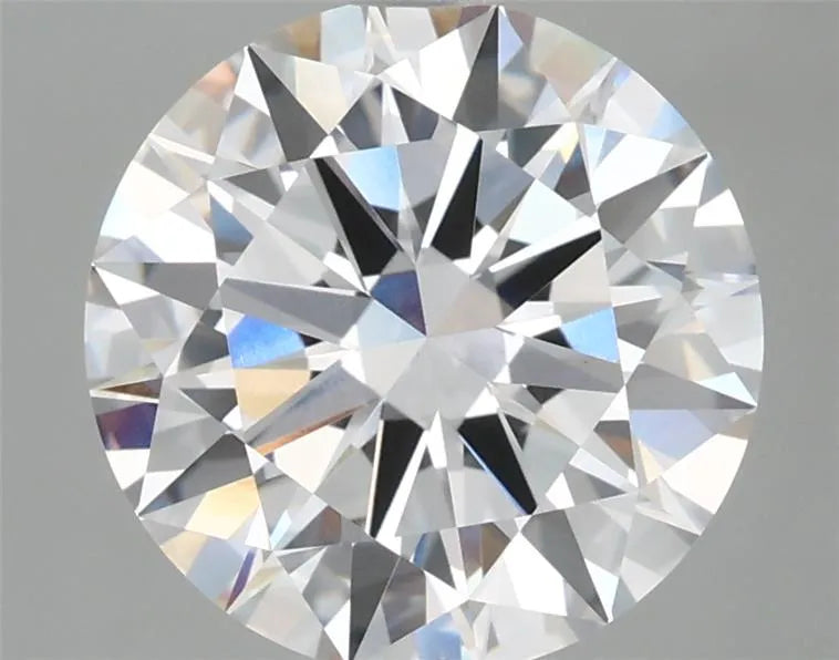 3.90ct Round Lab Grown Diamond (Colour D, Clarity VVS1, Cut EX, IGI Certified)