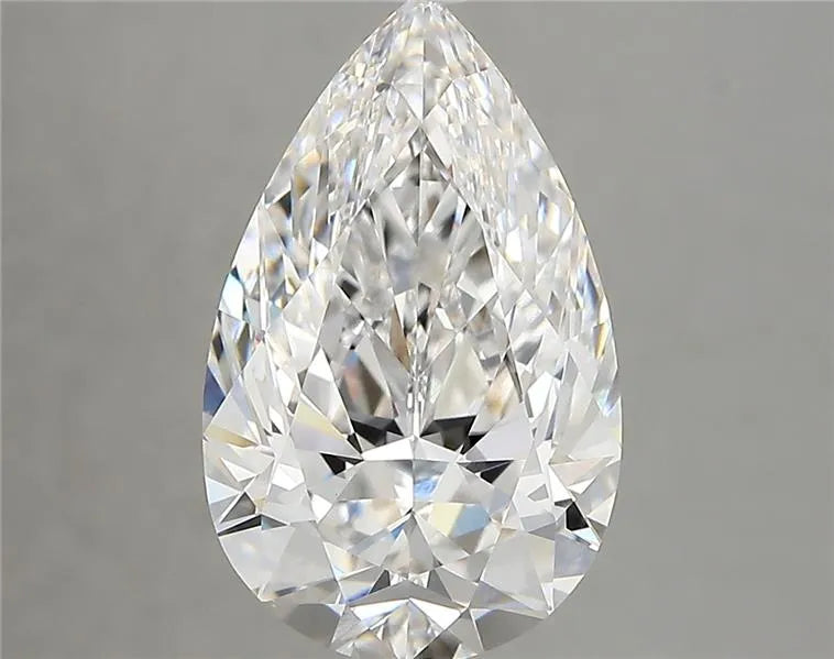 3.91ct Pear Lab Grown Diamond (Colour D, Clarity VVS2, IGI Certified)
