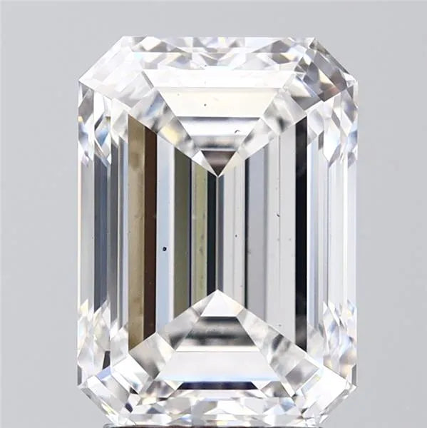 3.92ct Emerald Lab Grown Diamond (Colour D, Clarity VS2, IGI Certified)