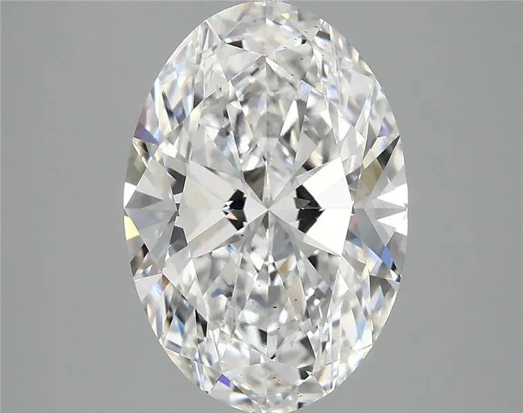 3.92ct Oval Lab Grown Diamond (Colour D, Clarity VS2, IGI Certified)