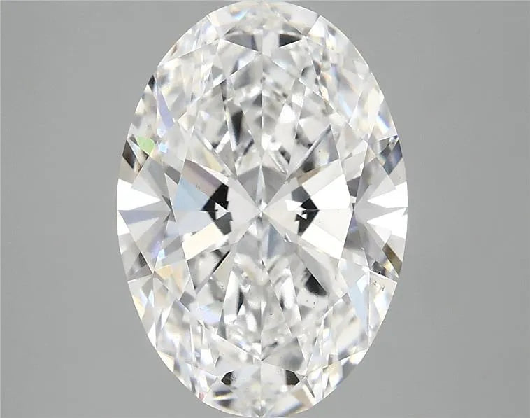 3.92ct Oval Lab Grown Diamond (Colour E, Clarity VS2, IGI Certified)