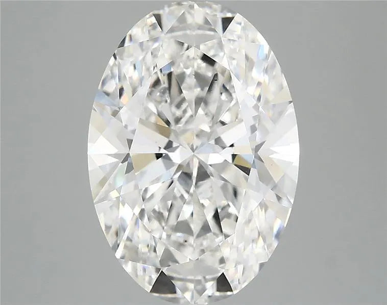 3.92ct Oval Lab Grown Diamond (Colour E, Clarity VS2, IGI Certified)