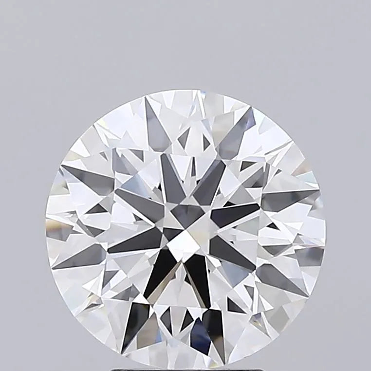 3.92ct Round Lab Grown Diamond (Colour D, Clarity IF, Cut ID, IGI Certified)