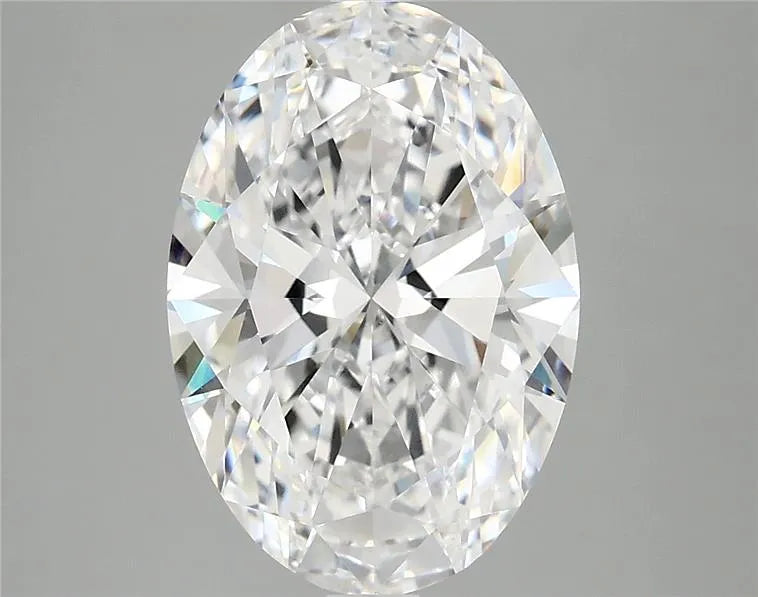 3.93ct Oval Lab Grown Diamond (Colour D, Clarity VVS2, IGI Certified)