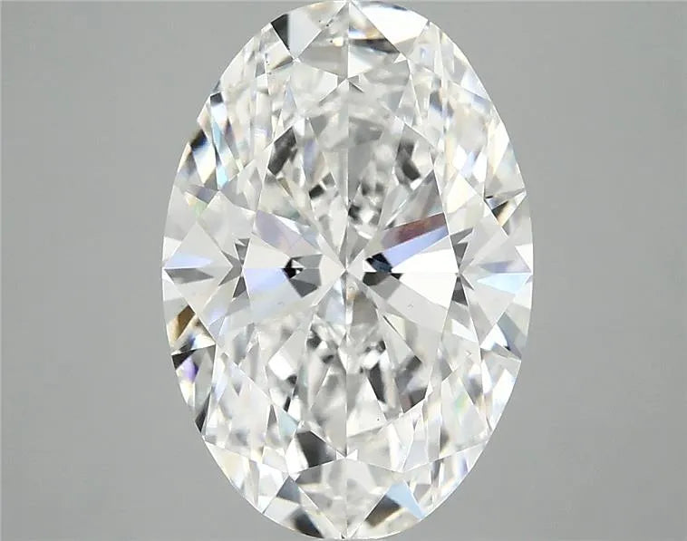 3.93ct Oval Lab Grown Diamond (Colour E, Clarity VS1, IGI Certified)