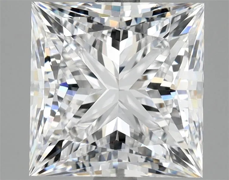 3.93ct Princess Lab Grown Diamond (Colour D, Clarity VVS1, IGI Certified)