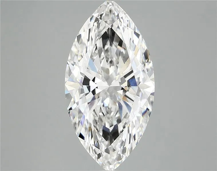 3.94ct Marquise Lab Grown Diamond (Colour D, Clarity VVS2, IGI Certified)