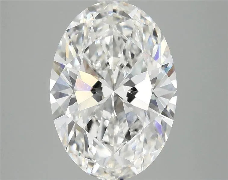 3.94ct Oval Lab Grown Diamond (Colour F, Clarity VVS2, IGI Certified)