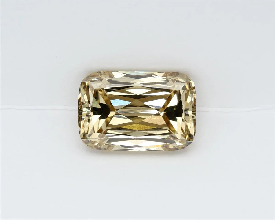 3.96ct Cushion modified Lab Grown Diamond (Colour Fancy Gray Yellow, Clarity VS1, IGI Certified)