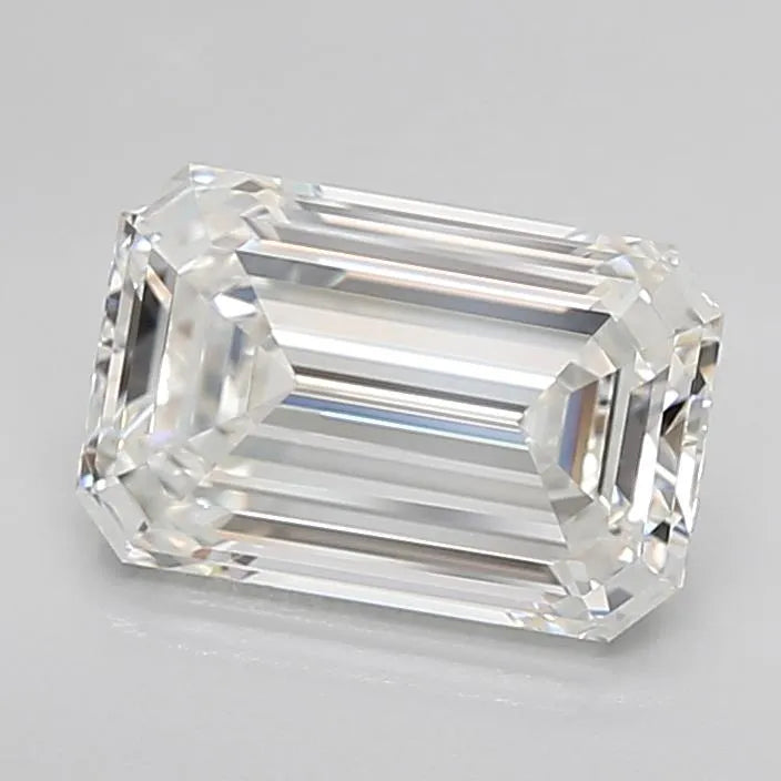 3.96ct Emerald Lab Grown Diamond (Colour G, Clarity VVS1, Cut EX, IGI Certified)