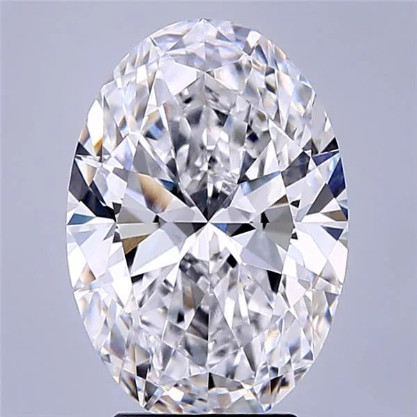 3.96ct Oval Lab Grown Diamond (Colour D, Clarity VVS1, IGI Certified)