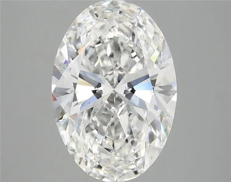 3.96ct Oval Lab Grown Diamond (Colour E, Clarity VS2, IGI Certified)