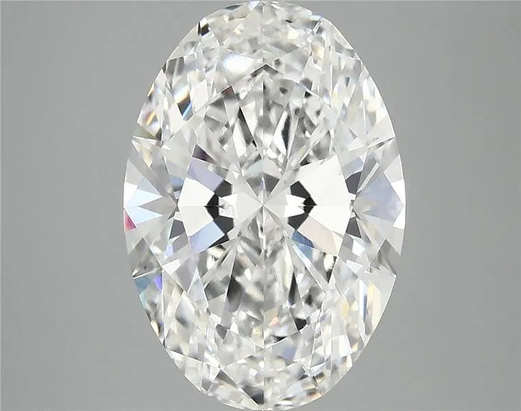 3.96ct Oval Lab Grown Diamond (Colour F, Clarity VVS2, IGI Certified)