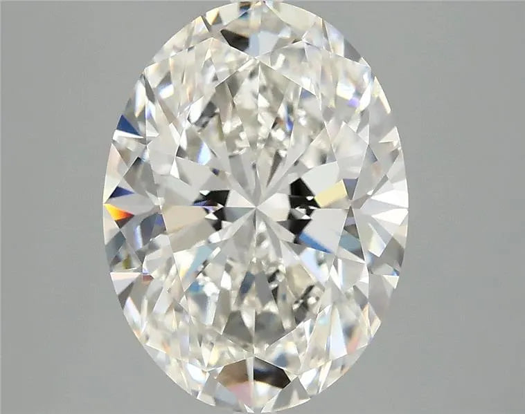 3.96ct Oval Lab Grown Diamond (Colour G, Clarity VVS1, IGI Certified)