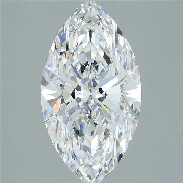 3.97ct Marquise Lab Grown Diamond (Colour D, Clarity VVS2, IGI Certified)