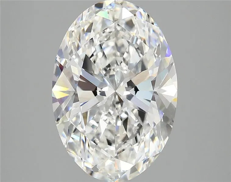3.97ct Oval Lab Grown Diamond (Colour E, Clarity VVS2, IGI Certified)