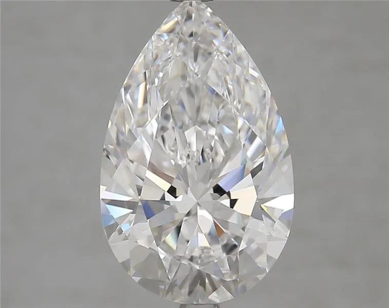 3.97ct Pear Lab Grown Diamond (Colour D, Clarity FL, Cut EX, IGI Certified)