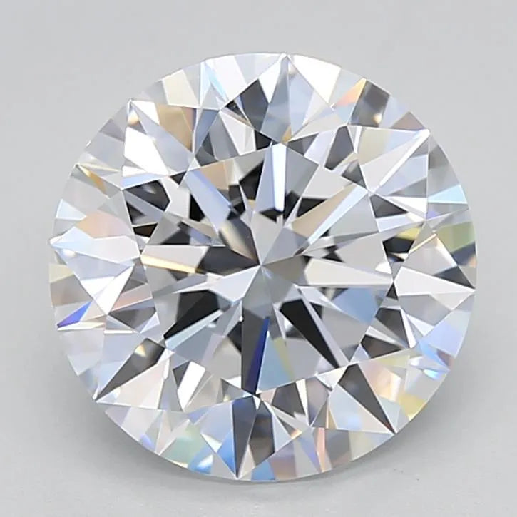 3.97ct Round Lab Grown Diamond (Colour D, Clarity IF, Cut EX, GIA Certified)