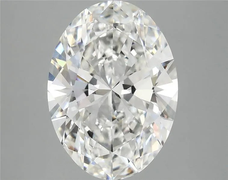 3.98ct Oval Lab Grown Diamond (Colour F, Clarity VS1, IGI Certified)