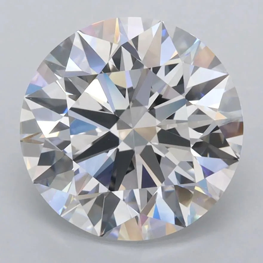 3.98ct Round Lab Grown Diamond (Colour D, Clarity FL, Cut ID, IGI Certified)