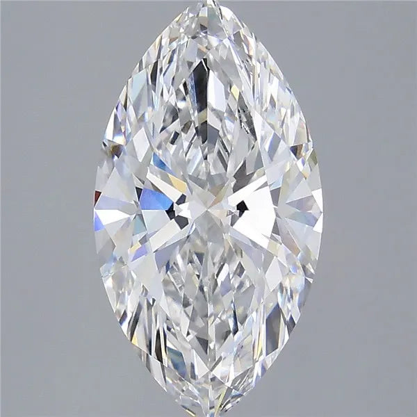 3.99ct Marquise Lab Grown Diamond (Colour D, Clarity VVS2, IGI Certified)