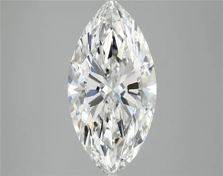 3.99ct Marquise Lab Grown Diamond (Colour E, Clarity VVS2, IGI Certified)