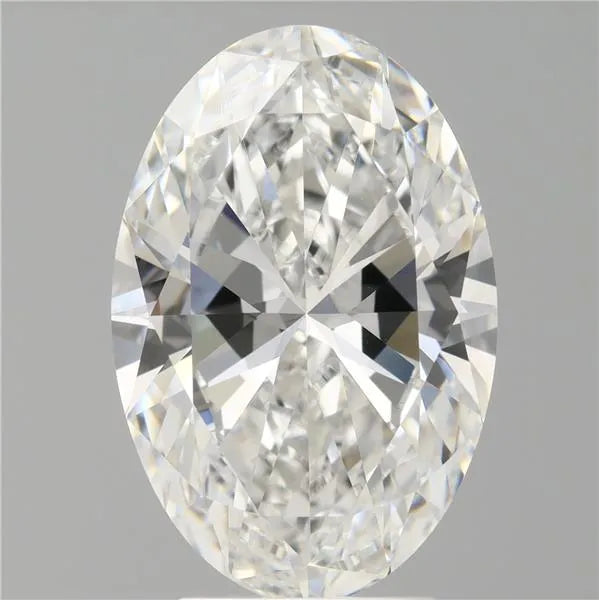 3.99ct Oval Lab Grown Diamond (Colour E, Clarity VVS2, IGI Certified)