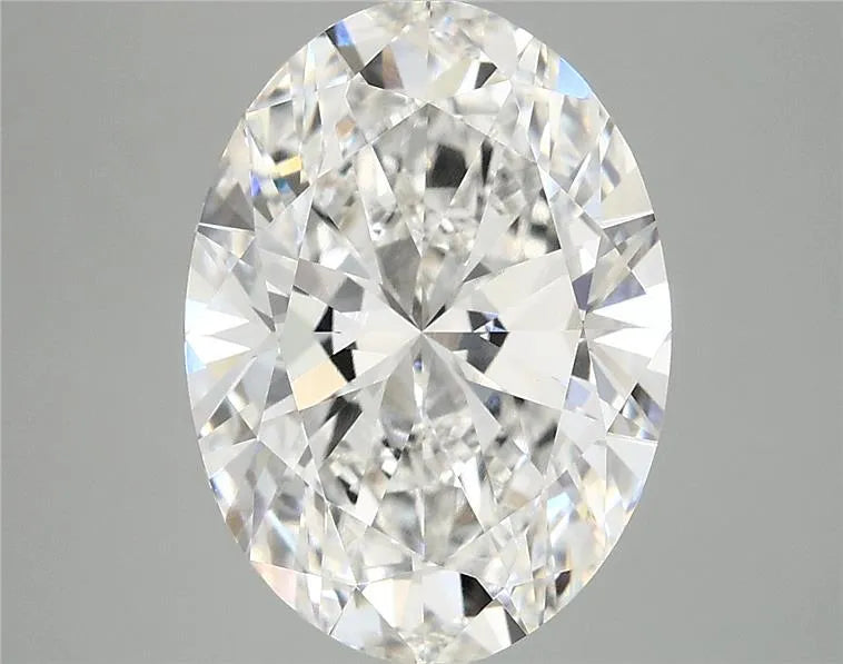 5.00ct Oval Lab Grown Diamond (Colour E, Clarity VVS2, IGI Certified)