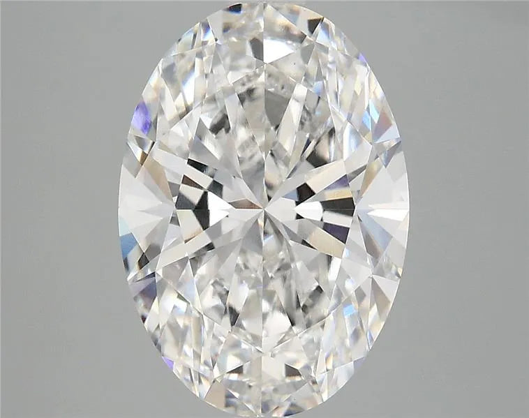 4.70ct Oval Lab Grown Diamond (Colour F, Clarity VVS2, IGI Certified)