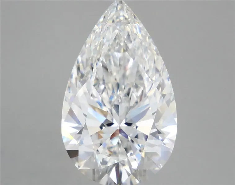 5.04ct Pear Lab Grown Diamond (Colour E, Clarity VVS2, IGI Certified)